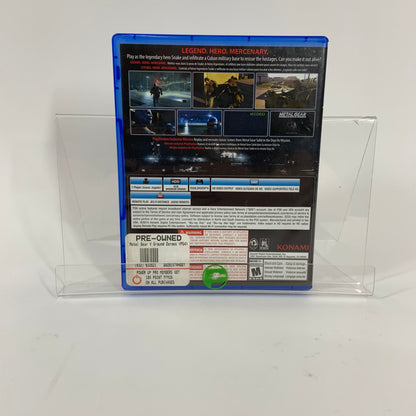Metal Gear Solid V: Ground Zeroes (Sony PlayStation 4 PS4, 2014)