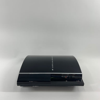Sony PlayStation 3 Fat PS3 80GB Black Fully Backwards Compatible 4 PORT USB