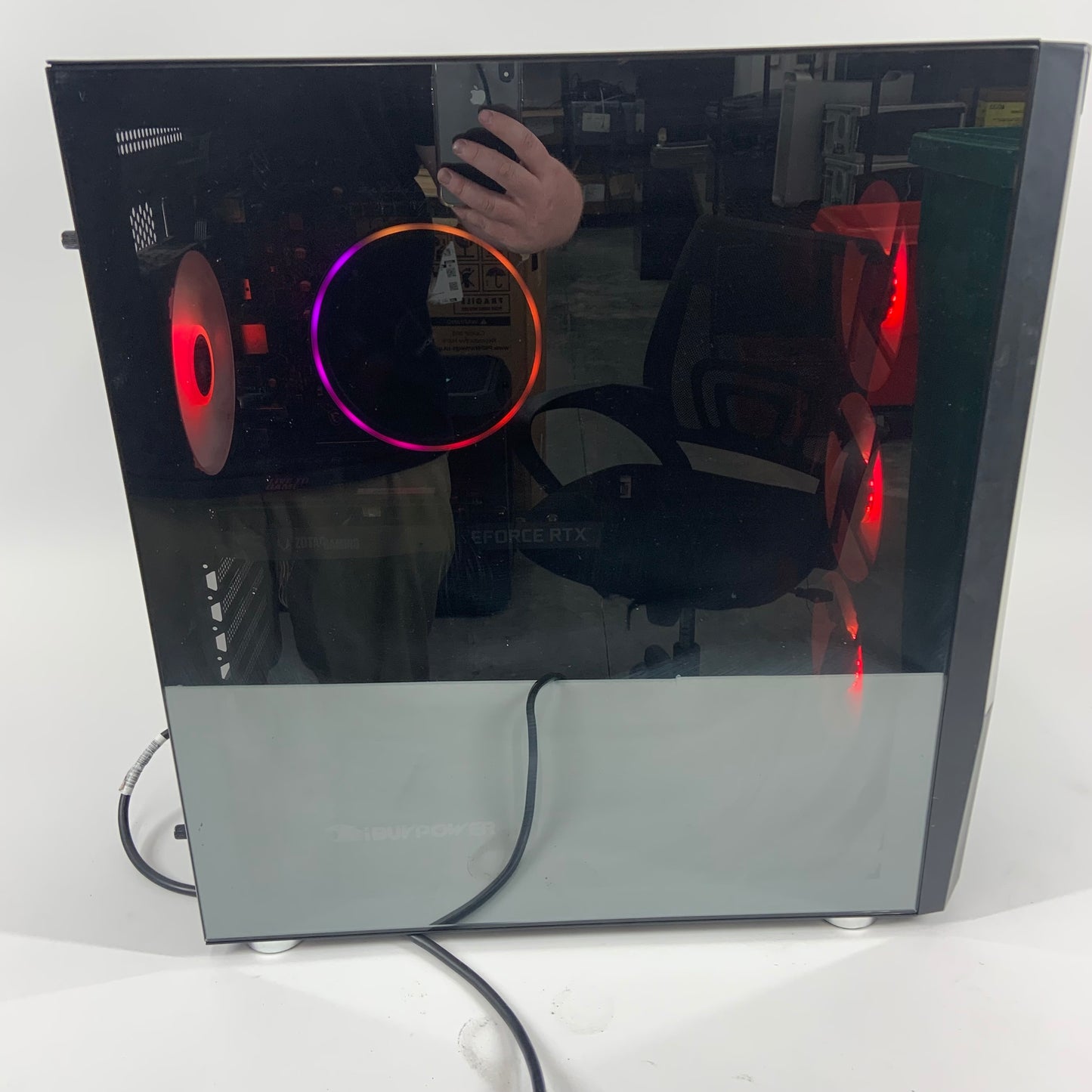 Black RGB Gaming PC Intel 13100 1.5TB Storage 16GB RAM NVIDIA GeForce RTX 3050