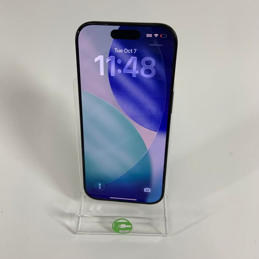 Unlocked Apple iPhone 16 Pro 128GB Black Titanium with WARRANTY