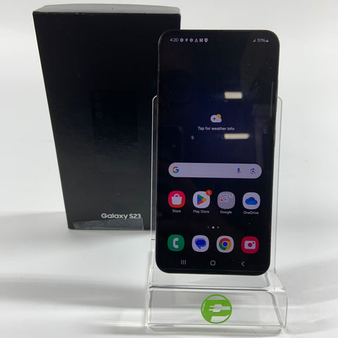 T-Mobile Samsung Galaxy S23 8GB RAM 128GB SM-S911U Phantom Black