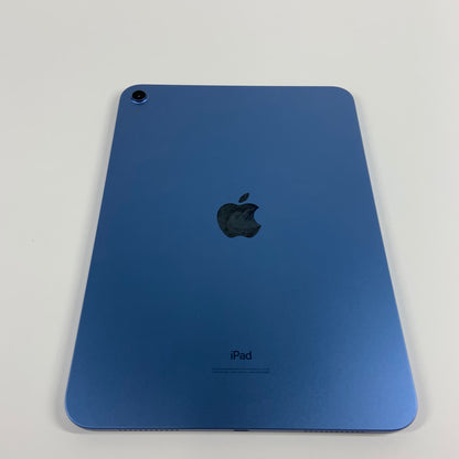 WiFi Only Apple iPad 10th Gen 64GB Blue MPQ13LL/A MINT