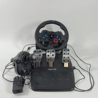 Logitech G29 Driving Force Black Racing Wheel For PS3, PS4, PS5