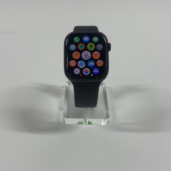 GPS Apple Watch Series 11 46MM Jet Black Aluminum Black Sport Band MFC44LW/A