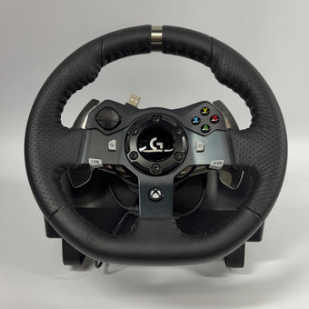 Logitech G920 DrivingForce Steering Wheel and Pedals Black W-U0004 Gaming Bundle
