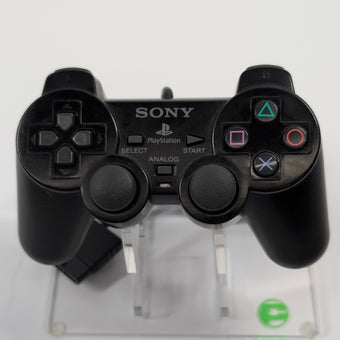 Sony PlayStation 2 PS2 DualShock 2 Wired Controller Black SCPH-10010