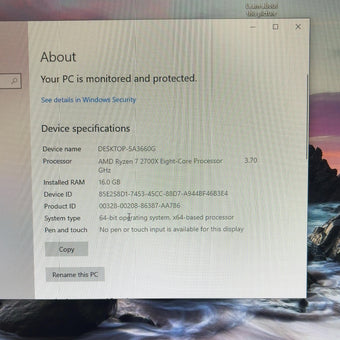 CyberPower Custom PC Ryzen 7 2700X 3.70GHz 16GB RAM 1TB SSD XFX Radeon RX 590