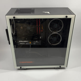 CyberPower Custom PC Ryzen 7 2700X 3.70GHz 16GB RAM 256GB SSD RTX 3050