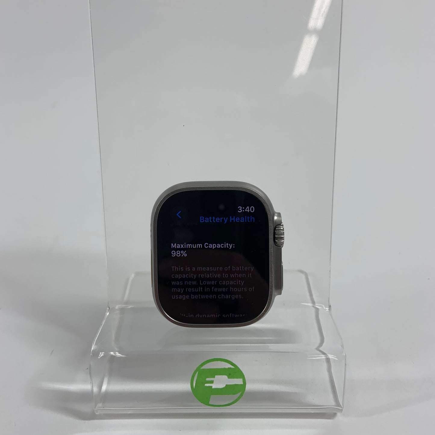 Unlocked Apple Watch Ultra 2 49MM Graphite Titanium MRF63LL/A FACE ONLY
