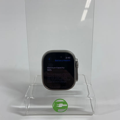 Unlocked Apple Watch Ultra 2 49MM Graphite Titanium MRF63LL/A FACE ONLY