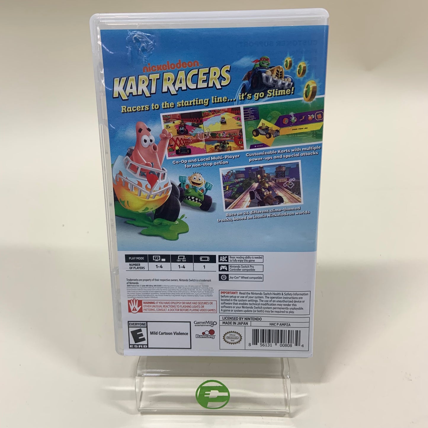 Nickelodeon Kart Racers (Nintendo Switch, 2018)