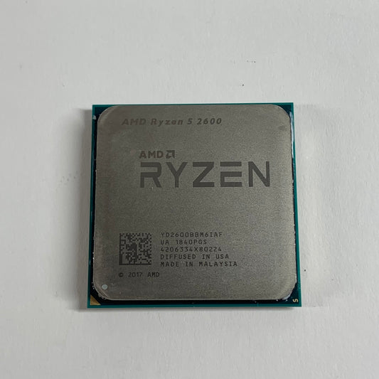 AMD Ryzen 5 2600 3.40GHz 6 Core 12 Thread AM4