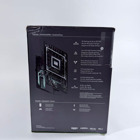 New Microsoft Xbox Series X 1TB Console Gaming System Carbon Black 1882