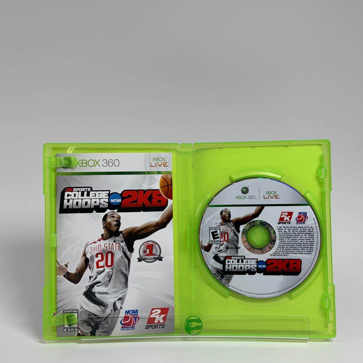 College Hoops 2K8 (Microsoft Xbox 360, 2007)