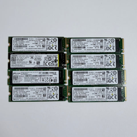 SK Hynix M.2 2280 SI97N009310507G4R 512GB SATA III 6Gbps SSD HFS512GD9TNG-62AQA 8A Lot of 8