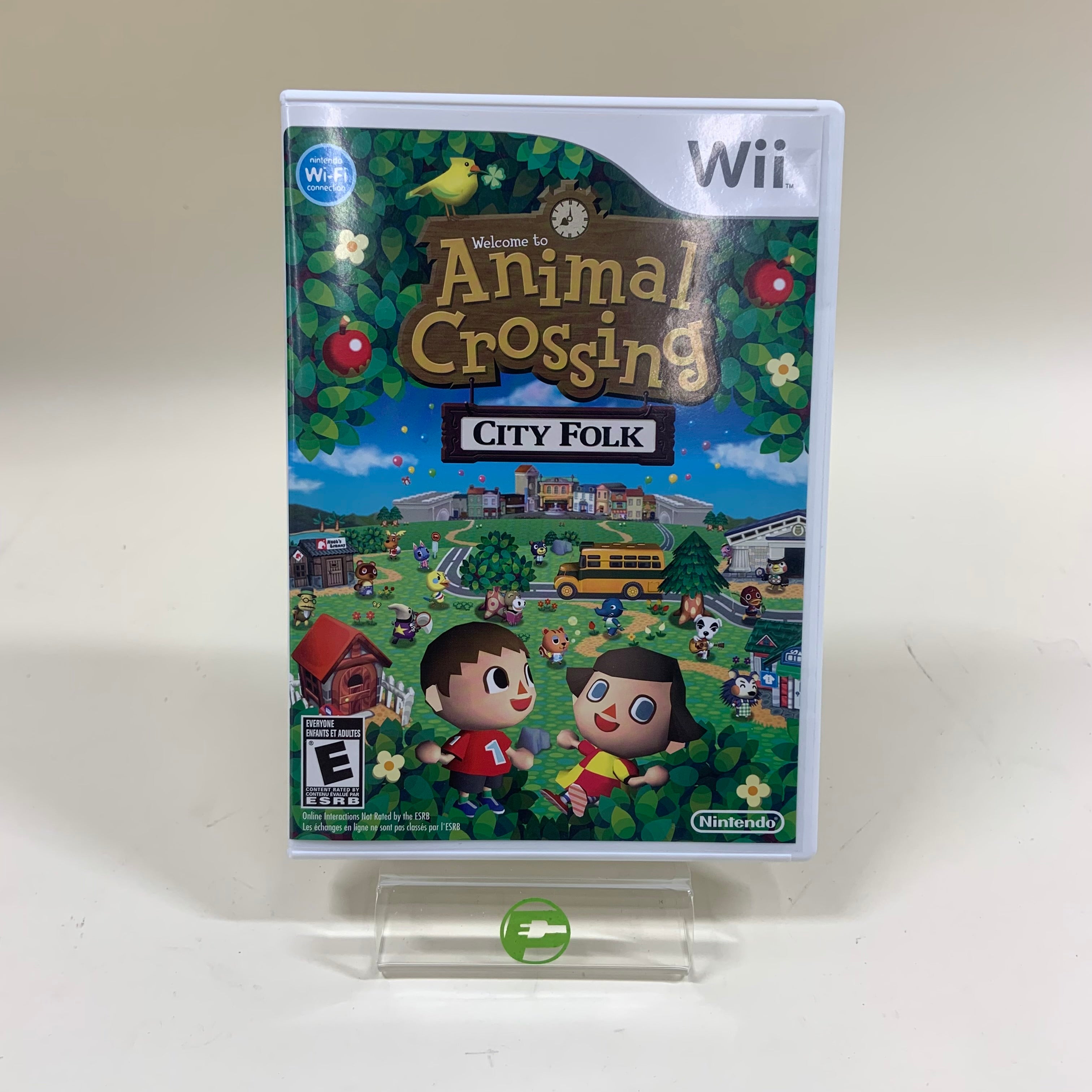 Animal Crossing: selling City Folk (Nintendo Wii, 2008) (Complete)