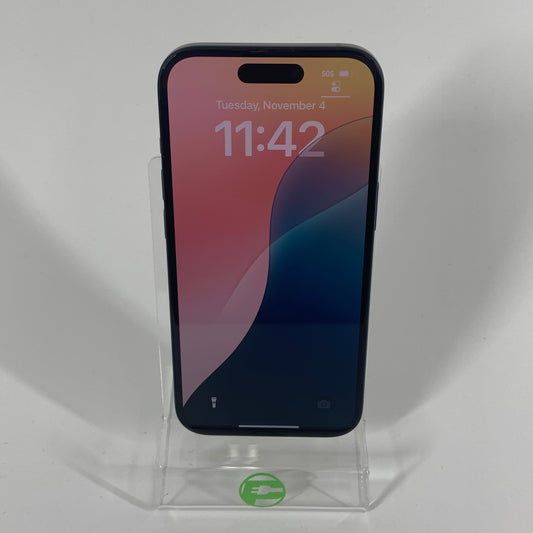 Unlocked Apple iPhone 15 128GB 18.5 Black MTLV3LL/A