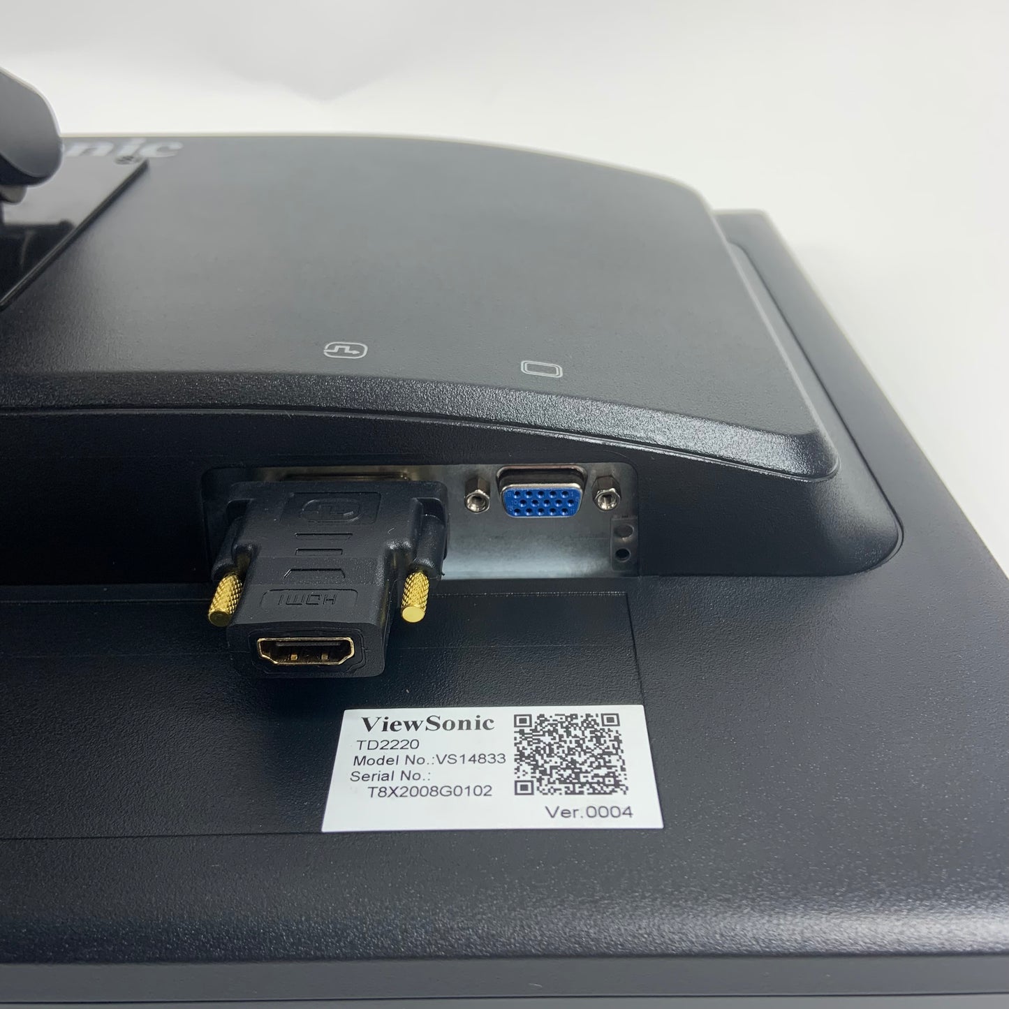 ViewSonic 22" TD2220 FHD Touchscreen LED 60Hz Business Monitor