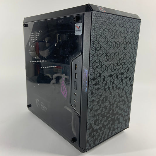 Compact Gaming Radeon RX 7600 XT AMD Ryzen 5 5600 3.50GHz 16GB RAM 1TB SSD