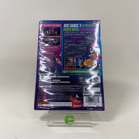 New Just Dance 3 (Microsoft Xbox 360, 2011)
