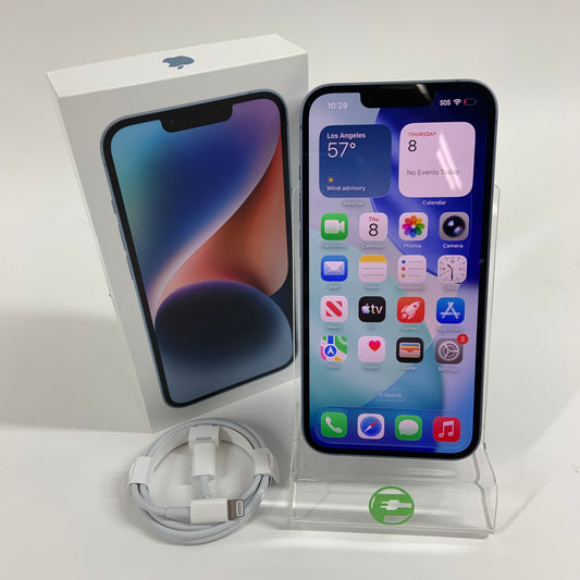 Factory Unlocked Apple iPhone 14 128GB Blue MPVH3LL/A