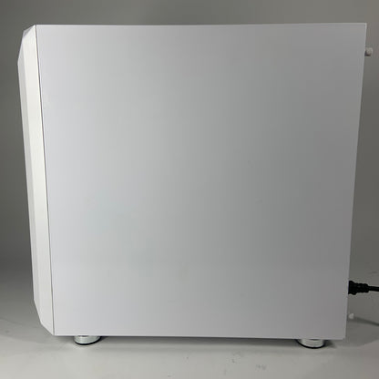 Custom White Micro-ATX RGB Gaming Ryzen 5 5600 GeForce RTX 3050 1TB SSD 16GB RAM Gaming PC