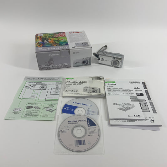 Canon PowerShot A400 3.2MP Digital Point-And-Shoot Camera
