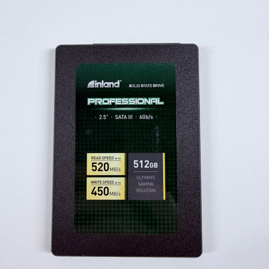 Inland Professional 512GB SSD Internal Solid State Drive