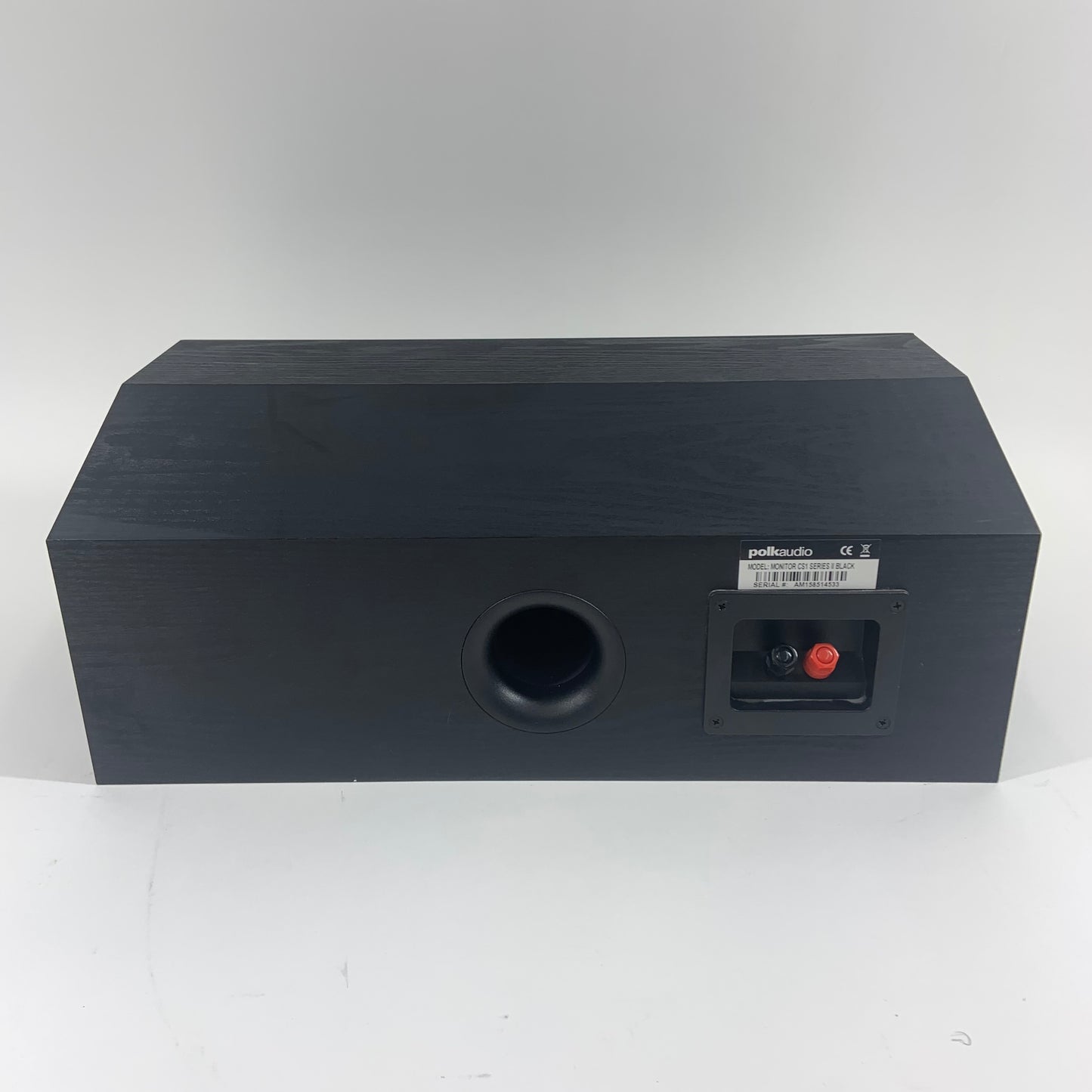 Polk Audio Monitor CS1 Series II Black Center Speaker