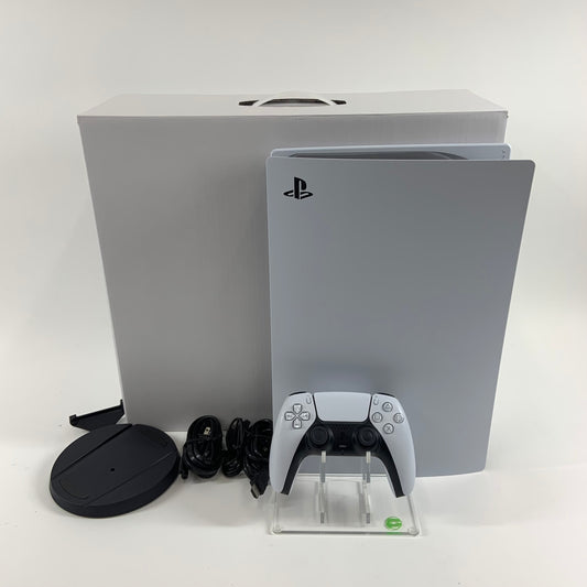 Sony PlayStation 5 Digital Edition PS5 825GB White Gaming System CFI-1215B