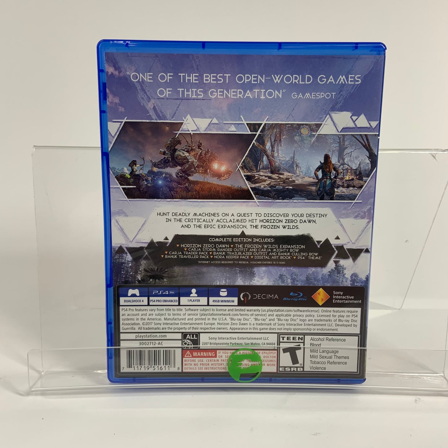 Horizon Zero Dawn [Complete Edition] (Sony PlayStation 4 PS4, 2017)
