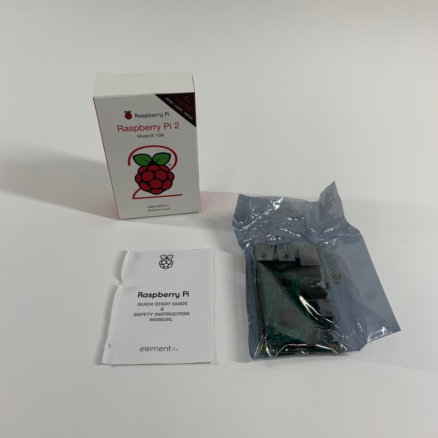 Raspberry Pi Model B V1.1 with Box