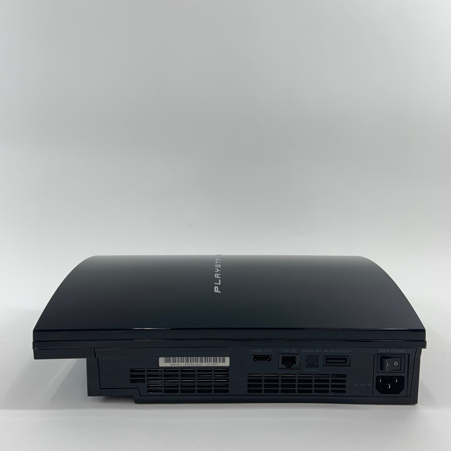 Sony PlayStation 3 Fat PS3 80GB Black Fully Backwards Compatible 4 PORT USB