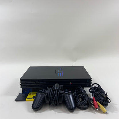 Sony PlayStation 2 PS2 Black Console Gaming System SCPH-30001