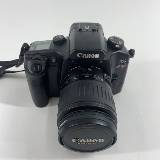 Canon EOS Elan 7 35MM SLR Film Camera with 28-90mm Lens