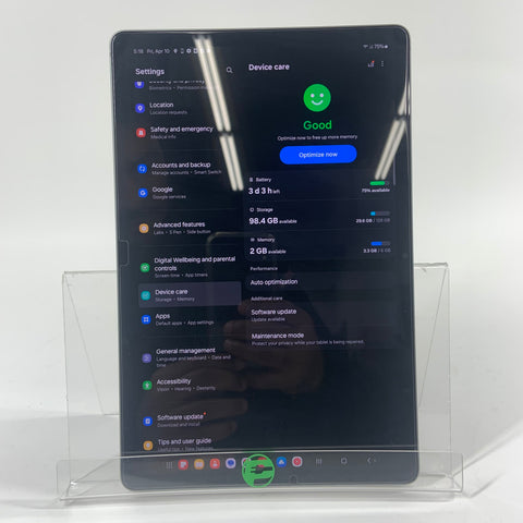 Samsung Galaxy Tab S9 FE 10.9" 128GB Silver SM-X518U