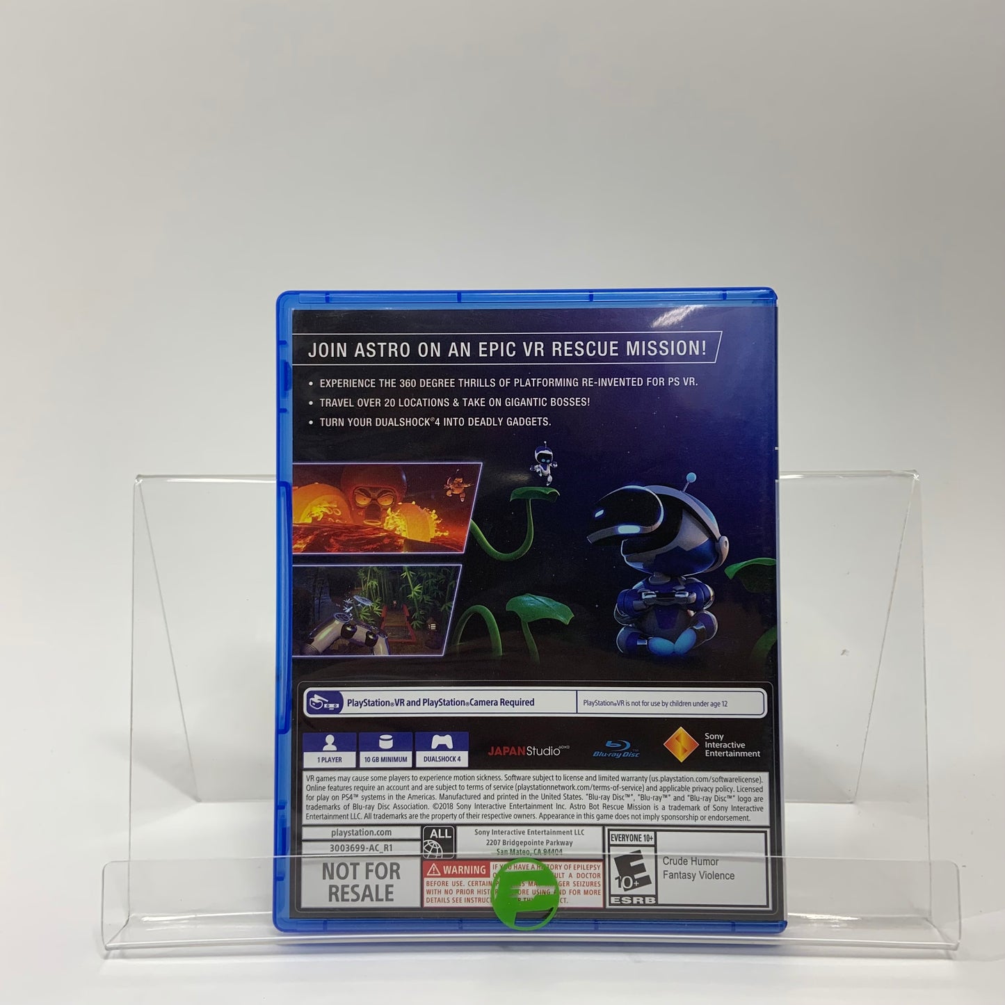 Astro Bot Rescue Mission (Sony PlayStation 4 PS4, 2018)