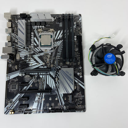 Asus Prime Z390-P LGA 1151 ATX Intel DDR4 Motherboard with Intel i7-8700K COMBO