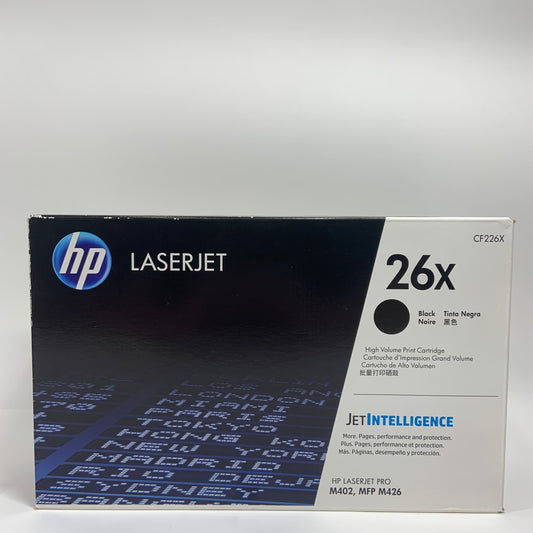 New HP Laserjet CF226X Black High Volume Print Cartridge