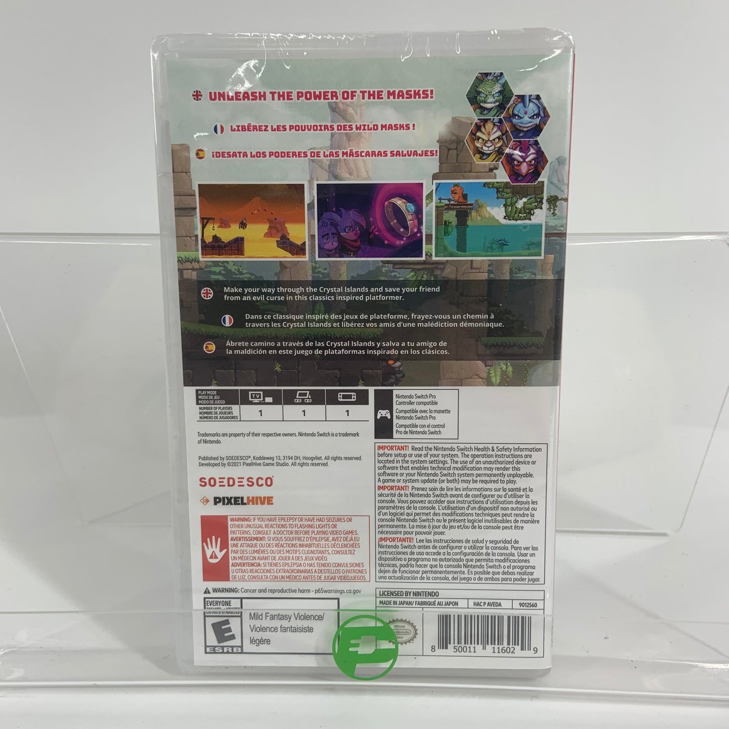 New Kaze and the Wild Masks (Nintendo Switch, 2021)