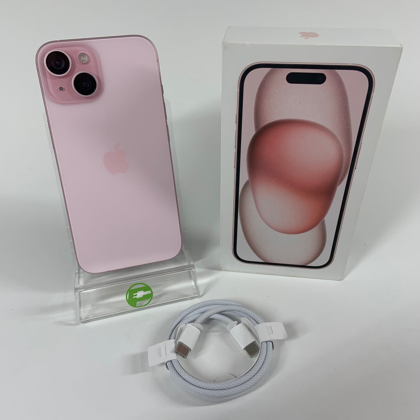 Factory Unlocked Apple iPhone 15 128GB Pink MTLW3LL/A
