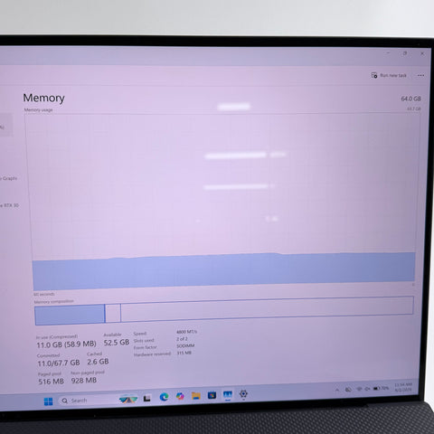 Dell XPS 9720 17" i7-12700H 2.3GHz 64GB RAM 1TB SSD GeForce RTX 3050 4k Touch
