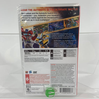 New Transformers: Battlegrounds (Nintendo Switch, 2020)