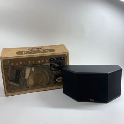 Klipsch RS-25 Black Reference Two Way Surround Channel Loudspeaker Pair of 2