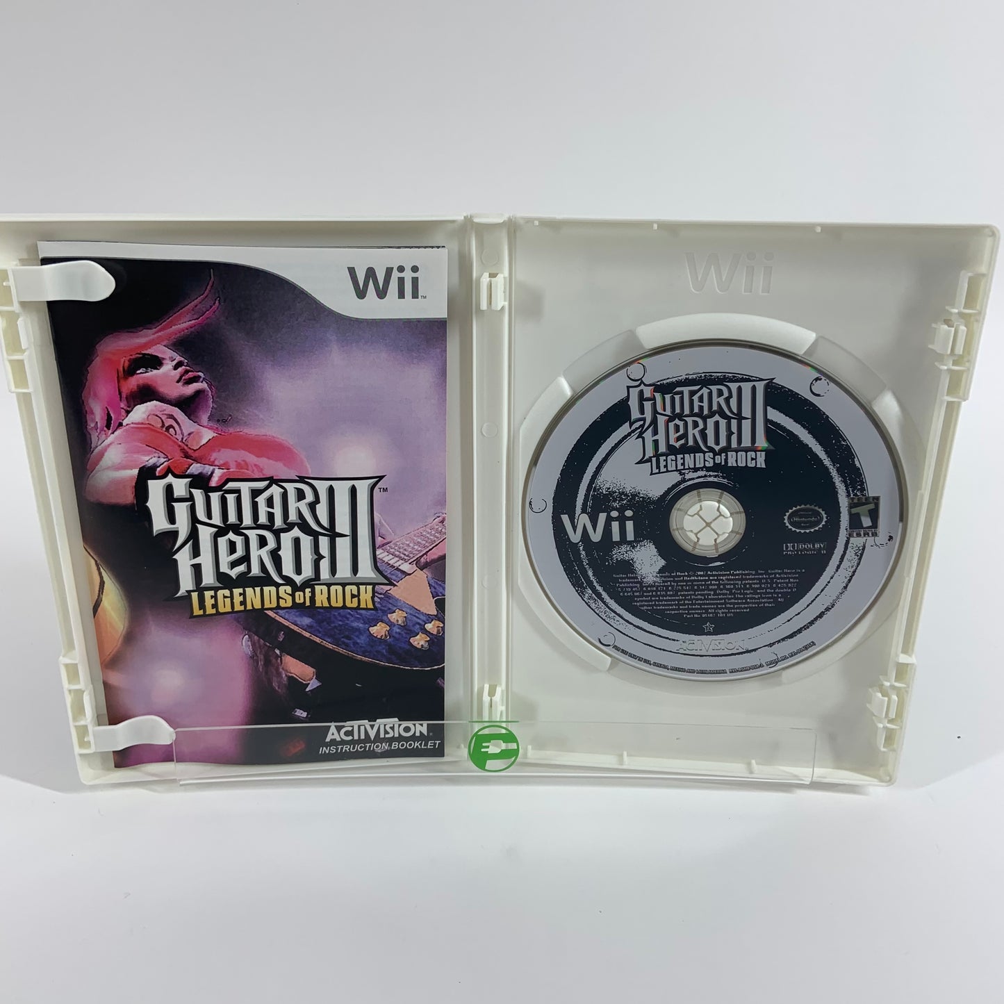 Guitar Hero III Legends of Rock [Bundle] (Nintendo Wii, 2007)