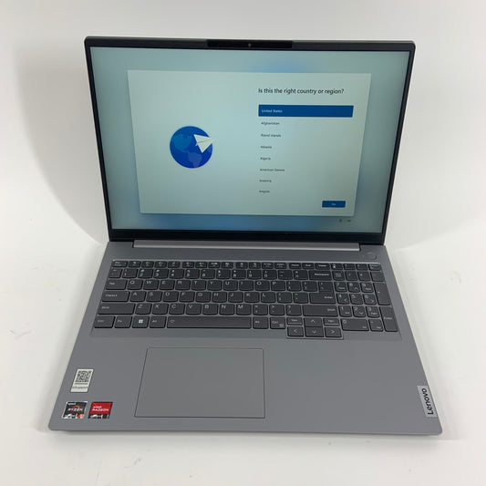 Lenovo ThinkBook 16 Gen 6 16" Ryzen 5 7530U 2.0GHz 16GB RAM 512GB SSD