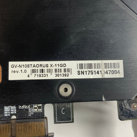NVIDIA GeForce GTX 1080 Ti AORUS Xtreme 11GB GDDR5X Graphics Card GV-N108TAORUS