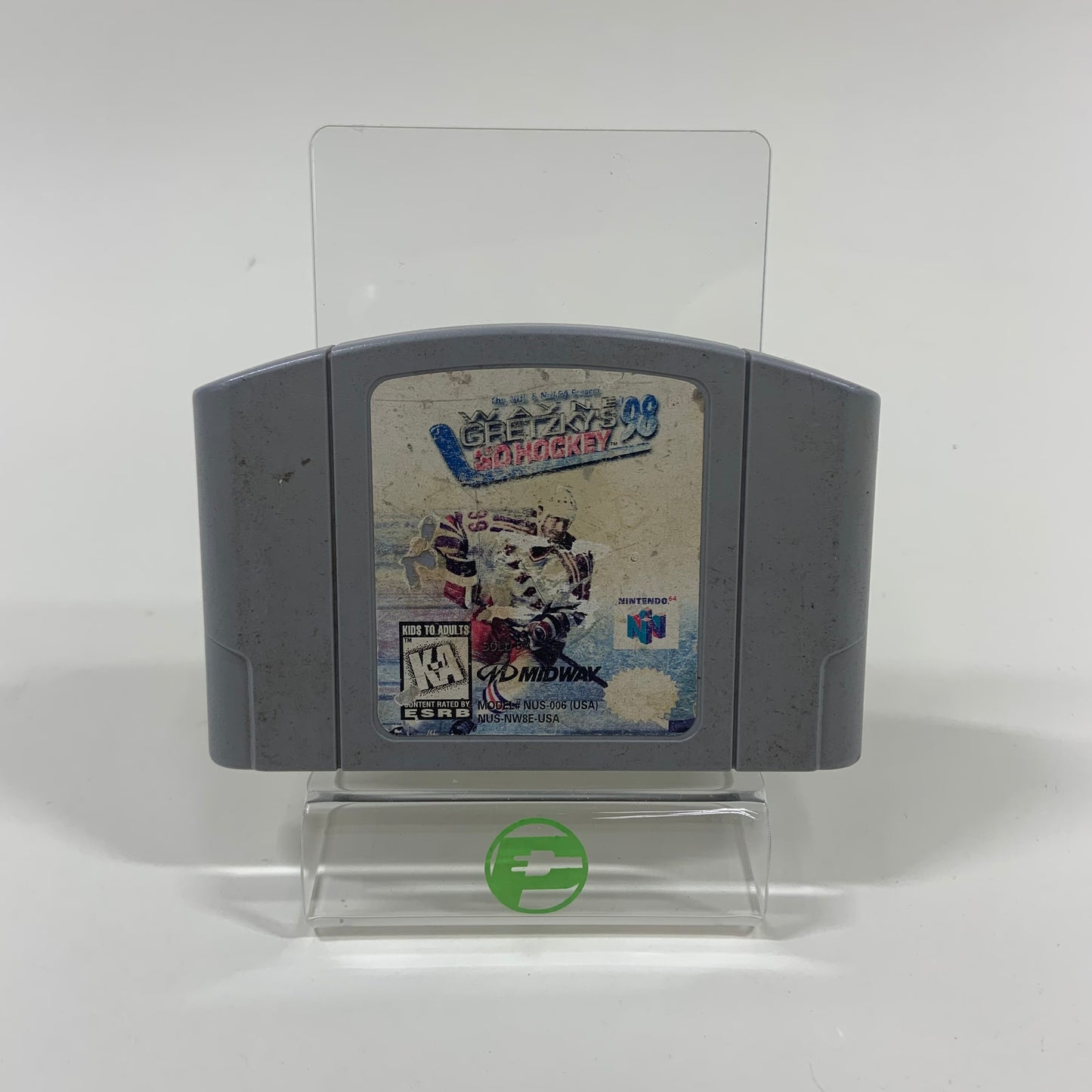 Wayne Gretzky's 3D Hockey 98 (Nintendo 64 N64, 1997)