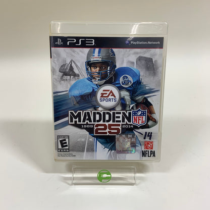 Madden NFL 25 (Sony PlayStation 3 PS3, 2014)