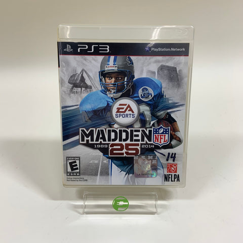 Madden NFL 25 (Sony PlayStation 3 PS3, 2014)